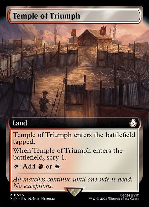 Temple of Triumph (pip) (525) / Extended Art