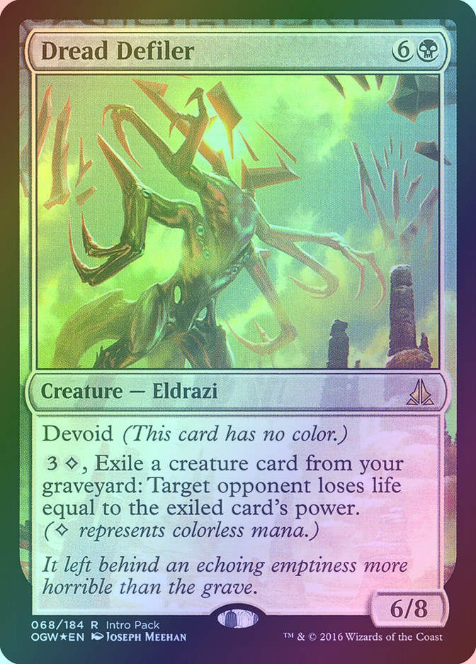 Dread Defiler (POGW) (68) / Foil
