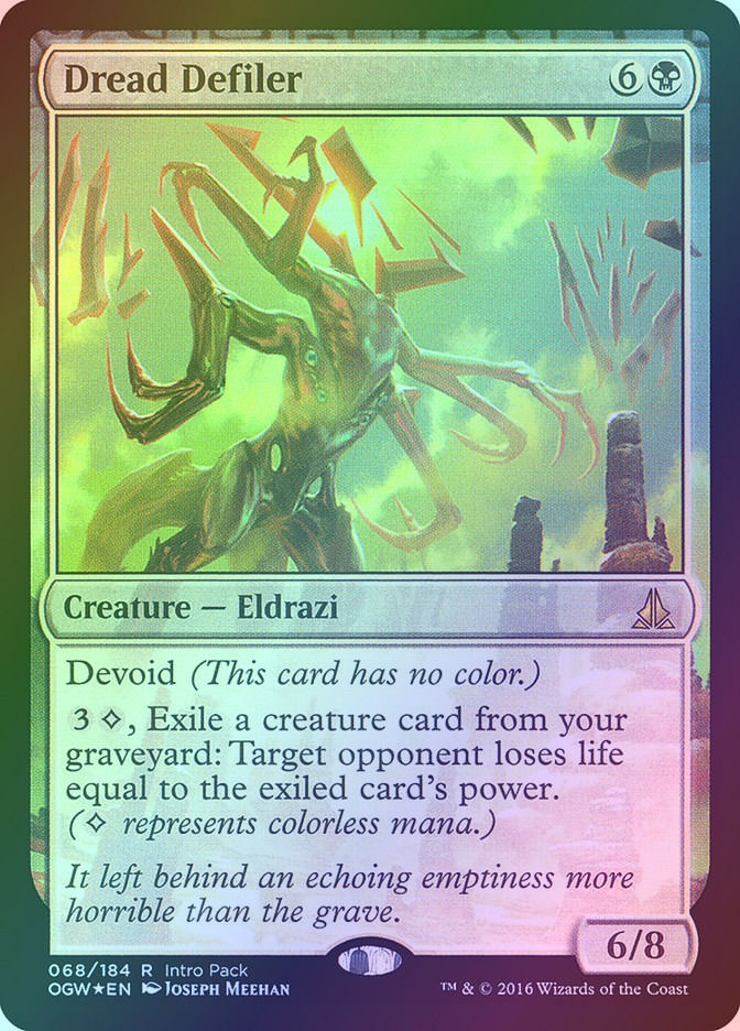 Dread Defiler (POGW) (68) / Foil