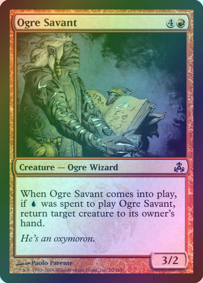 Ogre Savant (GPT) (70) / Foil