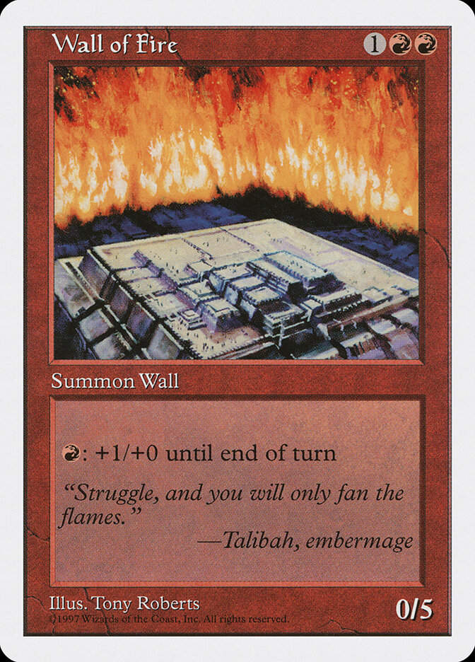 Wall of Fire (5ED) (273)