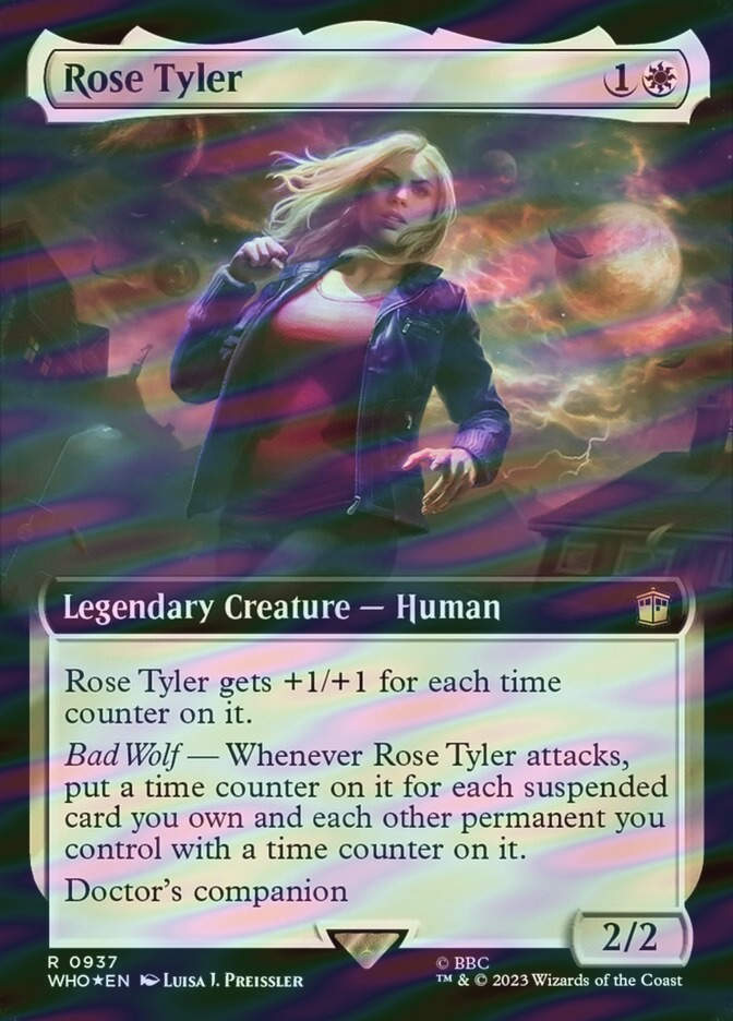 Rose Tyler (WHO) (937) / Extended Art / Surge Foil