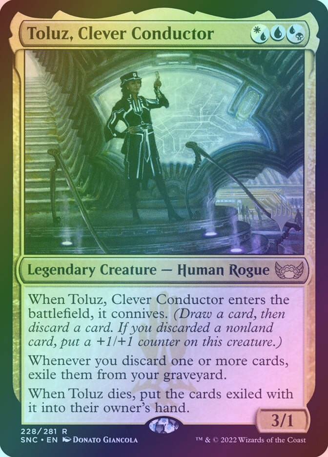 Toluz, Clever Conductor (PSNC) (228p) / Foil