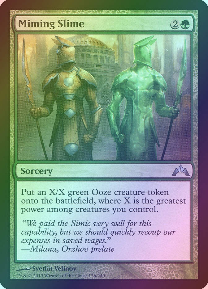 Miming Slime (GTC) (126) / Foil