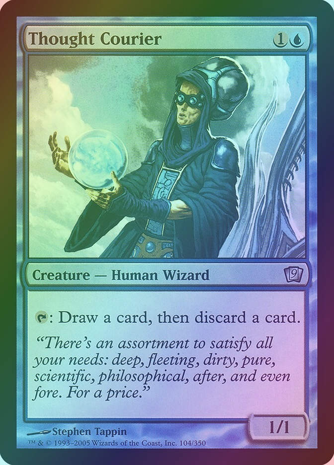 Thought Courier (9ED) (104★) / Foil