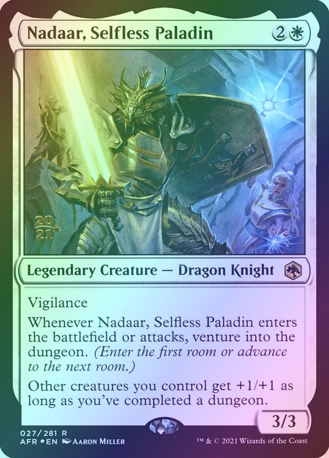Nadaar, Selfless Paladin (PAFR) (27s) / Foil