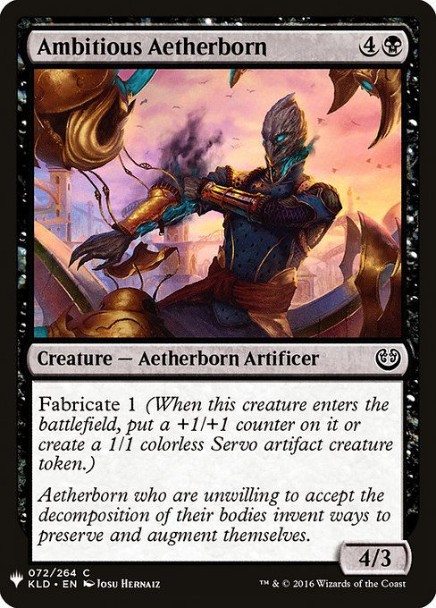 Ambitious Aetherborn (PLST) (KLD-72)
