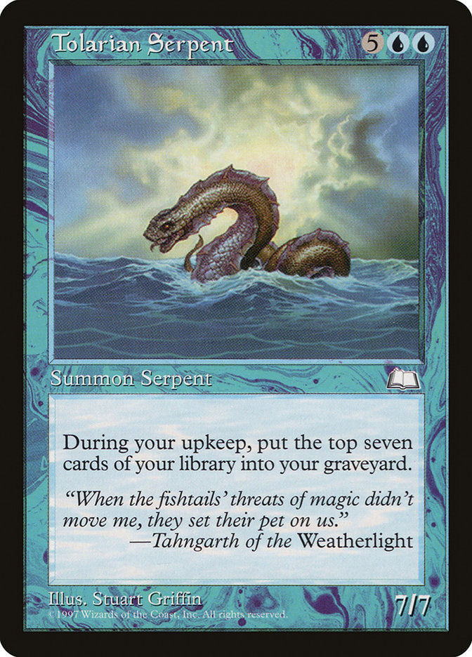 Tolarian Serpent (WTH) (57)