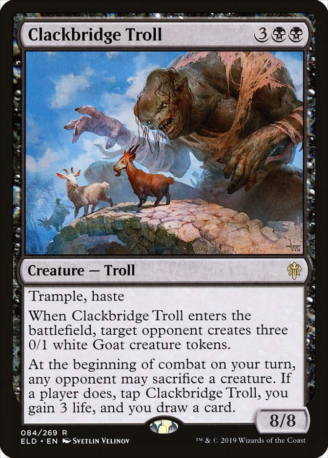 Clackbridge Troll (ELD) (84)