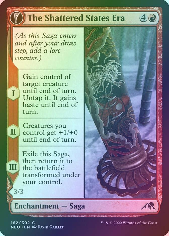The Shattered States Era // Nameless Conqueror (NEO) (162) / Foil