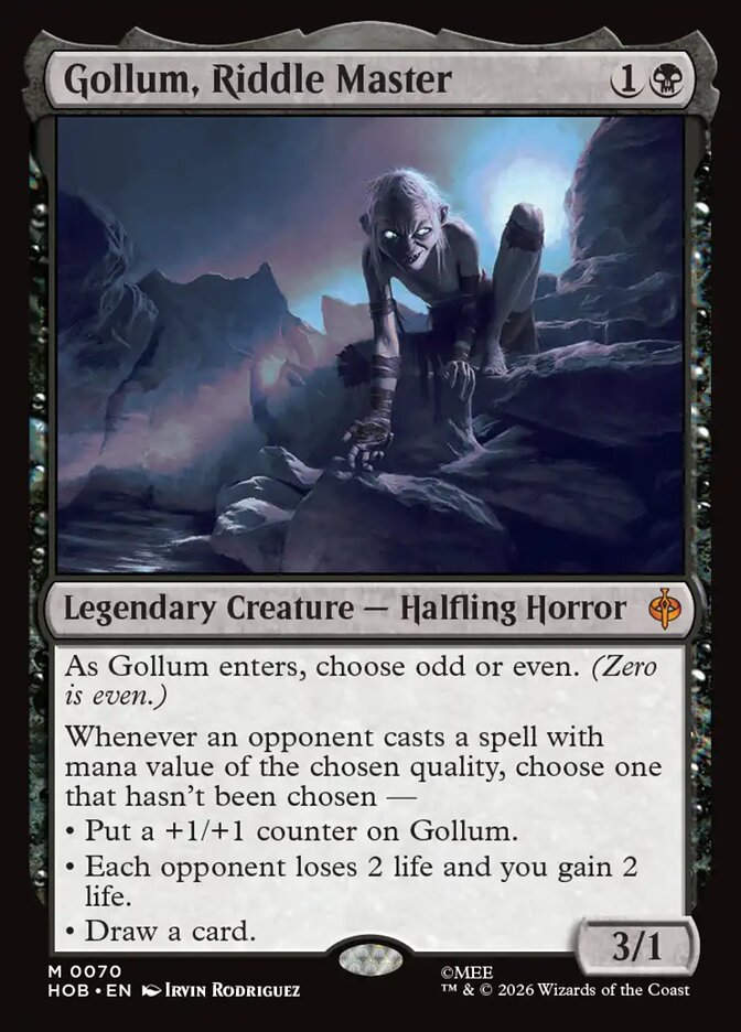 Gollum, Riddle Master (HOB) (70)
