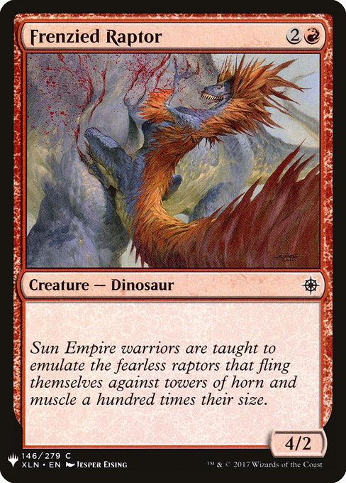 Frenzied Raptor (PLST) (XLN-146)
