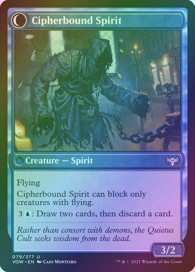 Soulcipher Board // Cipherbound Spirit (VOW) (79) / Foil — cara 2 de 2