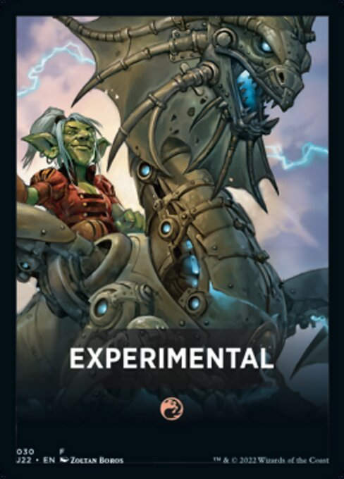 Experimental (fj22) / Front Cards Token