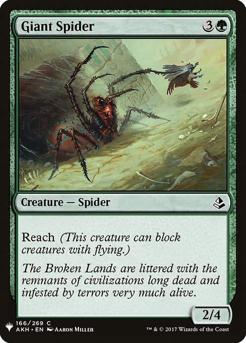 Giant Spider (PLST) (AKH-166)