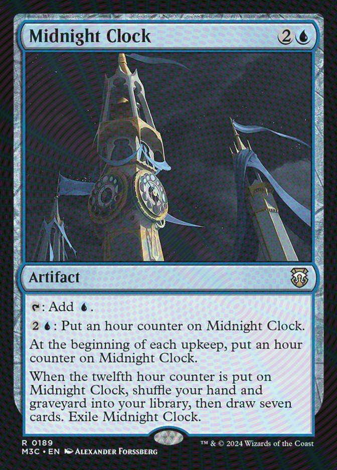 Midnight Clock (M3C) (189) / Ripple Foil