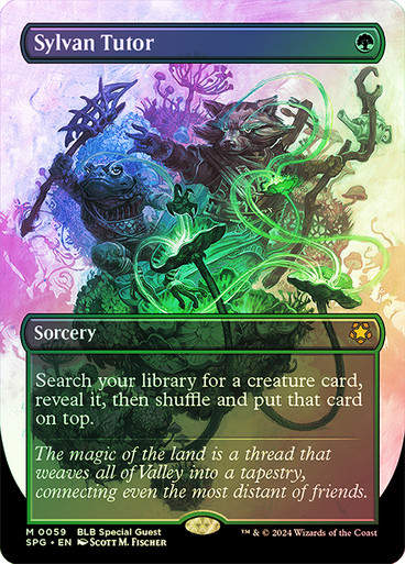 Sylvan Tutor (spg) (59) / Foil
