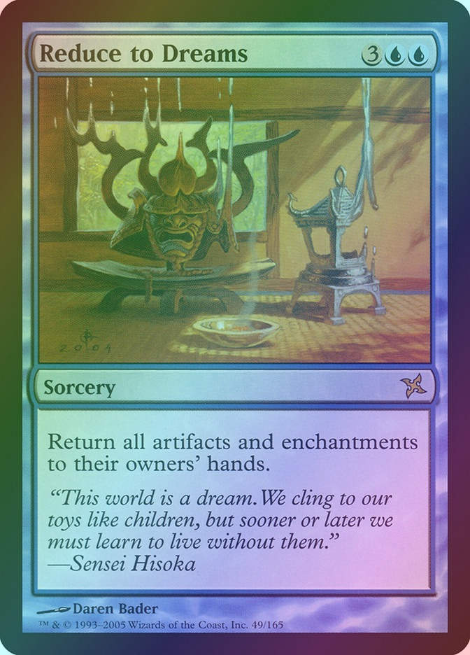 Reduce to Dreams (BOK) (49) / Foil