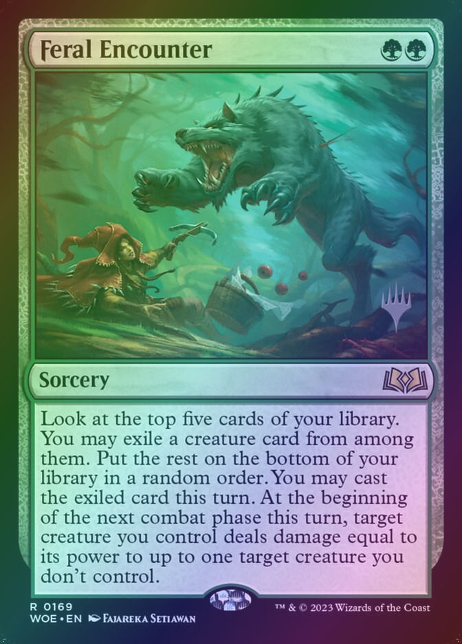 Feral Encounter (PWOE) (169p) / Foil