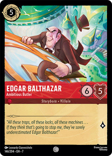 Edgar Balthazar - Ambitious Butler (LOR_ARC)