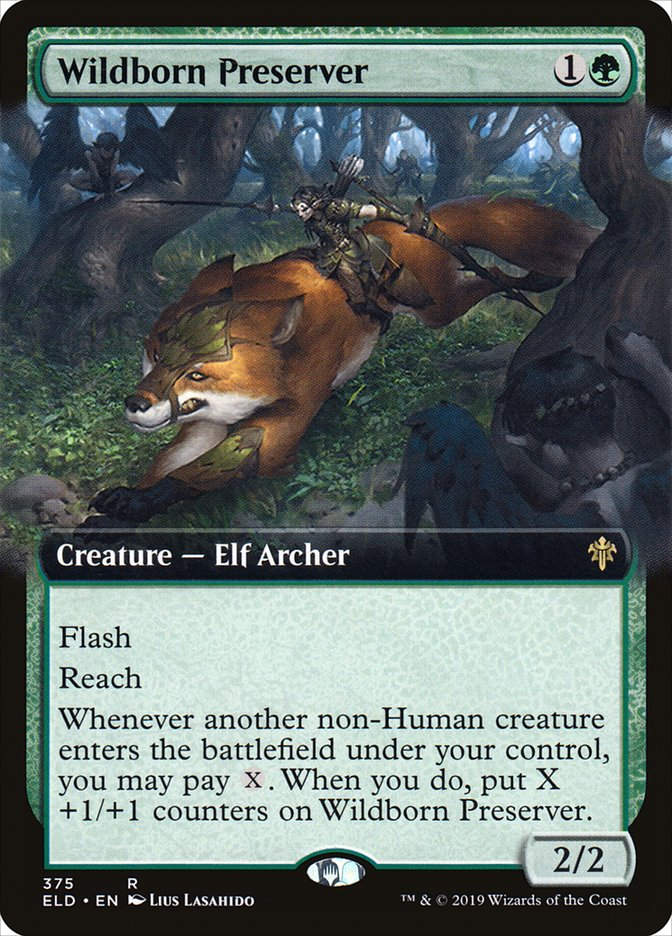 Wildborn Preserver (ELD) (375) / Extended Art