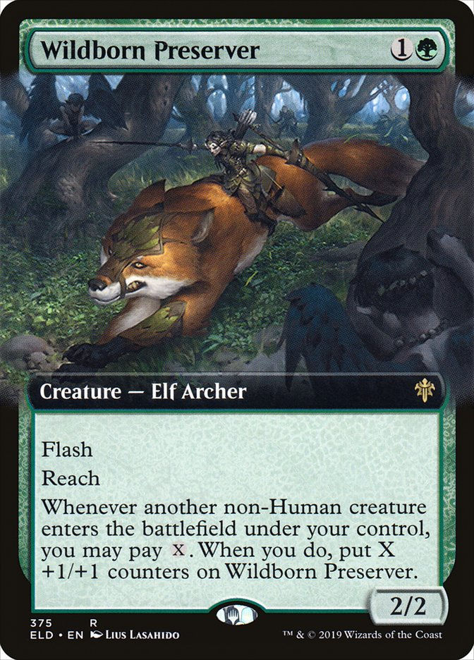Wildborn Preserver (ELD) (375) / Extended Art