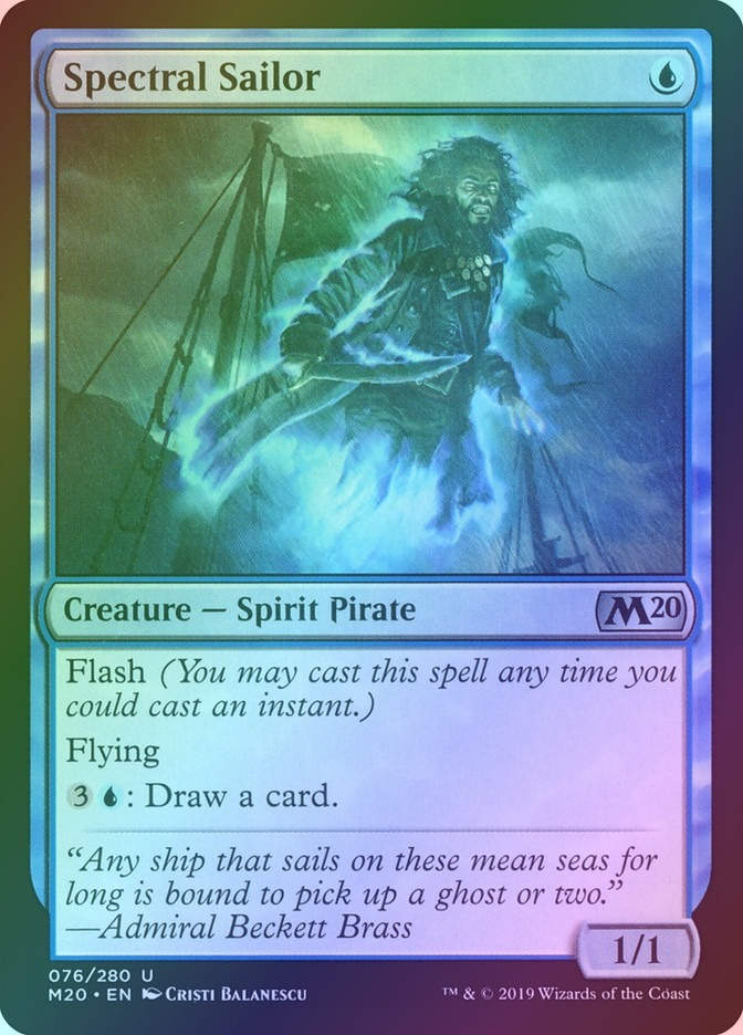 Spectral Sailor (M20) (76) / Foil