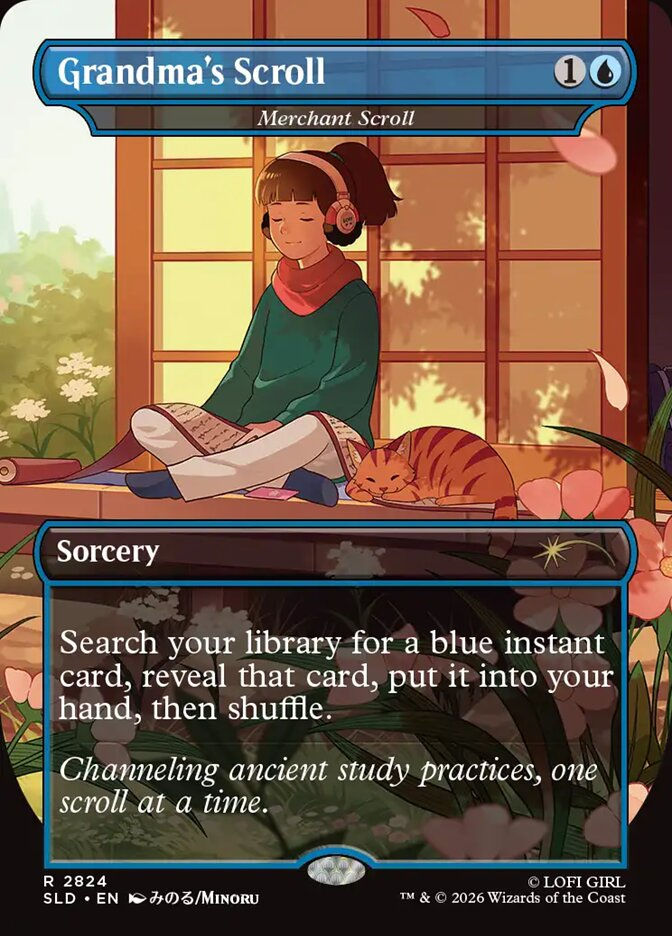 Merchant Scroll (SLD) (2824) / Borderless
