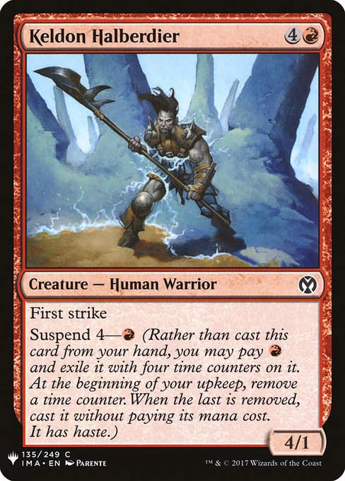 Keldon Halberdier (PLST) (IMA-135)