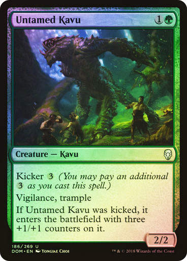 Untamed Kavu (DOM) (186) / Foil