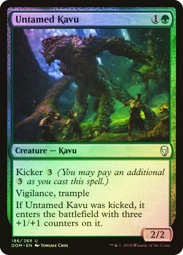 Untamed Kavu (DOM) (186) / Foil