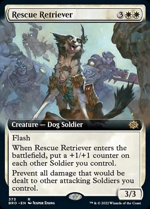 Rescue Retriever (BRO) / Extended Art