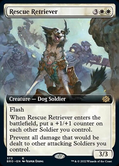 Rescue Retriever (BRO) / Extended Art