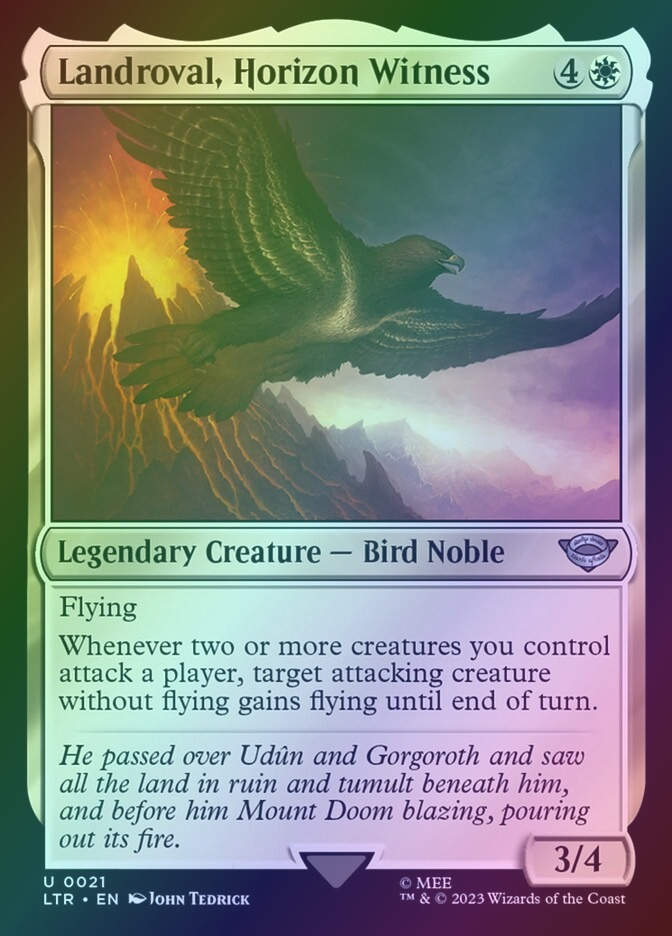 Landroval, Horizon Witness (LTR) (21) / Foil