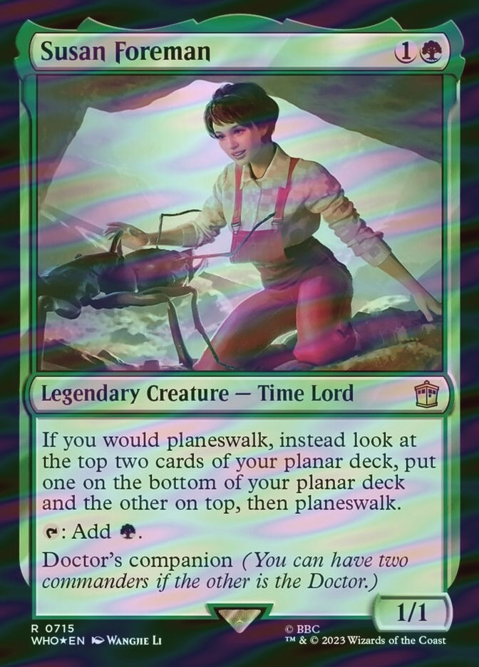 Susan Foreman (WHO) (715) / Surge Foil