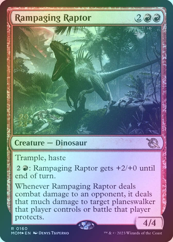 Rampaging Raptor (PMOM) (160s) / Foil