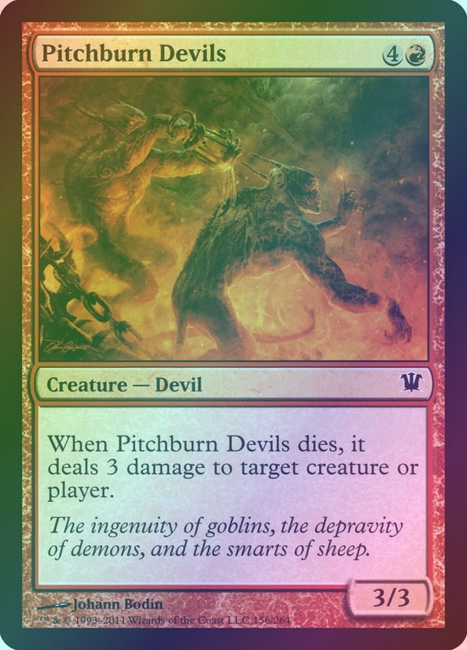 Pitchburn Devils (ISD) (156) / Foil