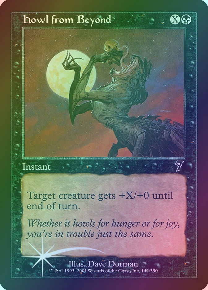 Howl from Beyond (7ED) (142★) / Foil