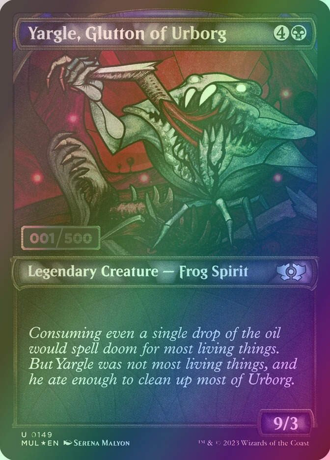 Yargle, Glutton of Urborg (MUL) (149z) / Serialized