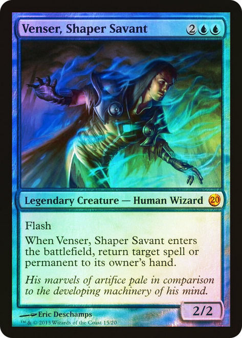 Venser, Shaper Savant (v13) / Foil