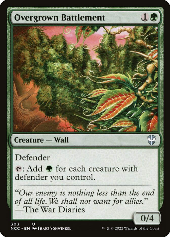 Overgrown Battlement (NCC) (303)