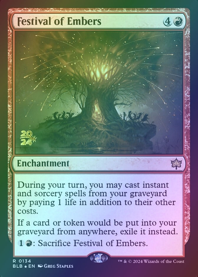 Festival of Embers (PBLB) (134s) / Foil