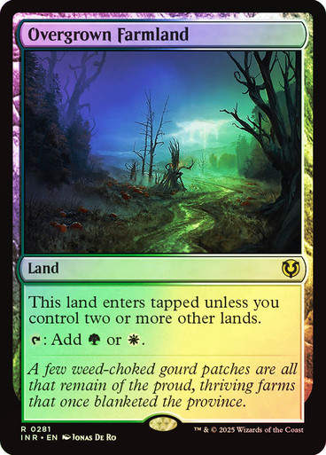 Overgrown Farmland (INR) (281) / Foil
