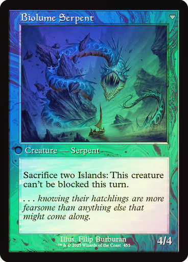 Biolume Egg // Biolume Serpent (INR) (455) / Foil Retro — cara 2 de 2