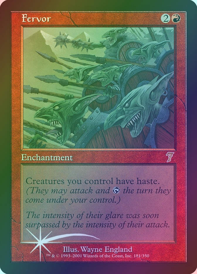 Fervor (7ED) (181★) / Foil