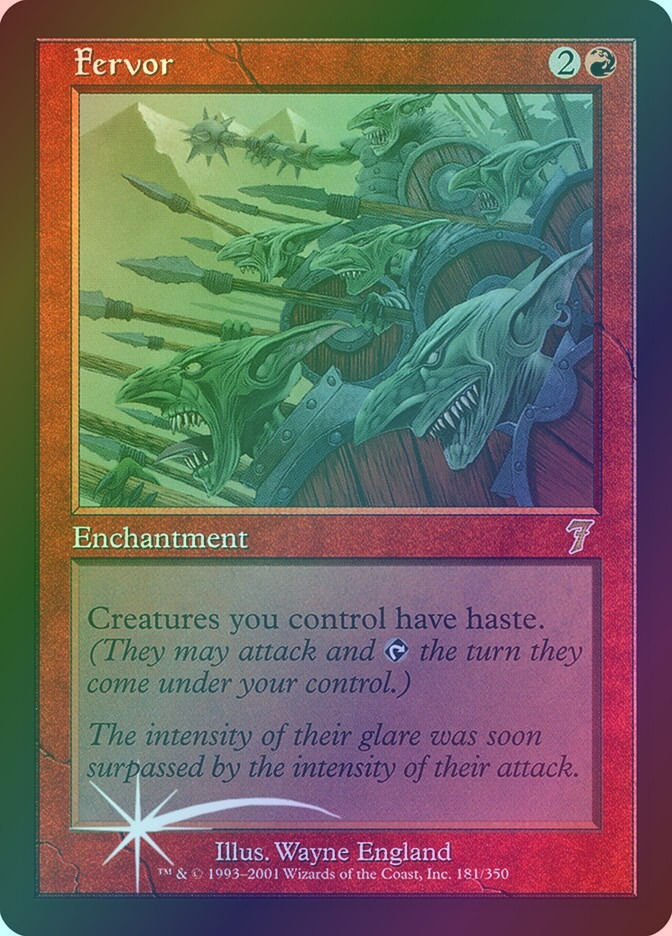Fervor (7ED) (181★) / Foil