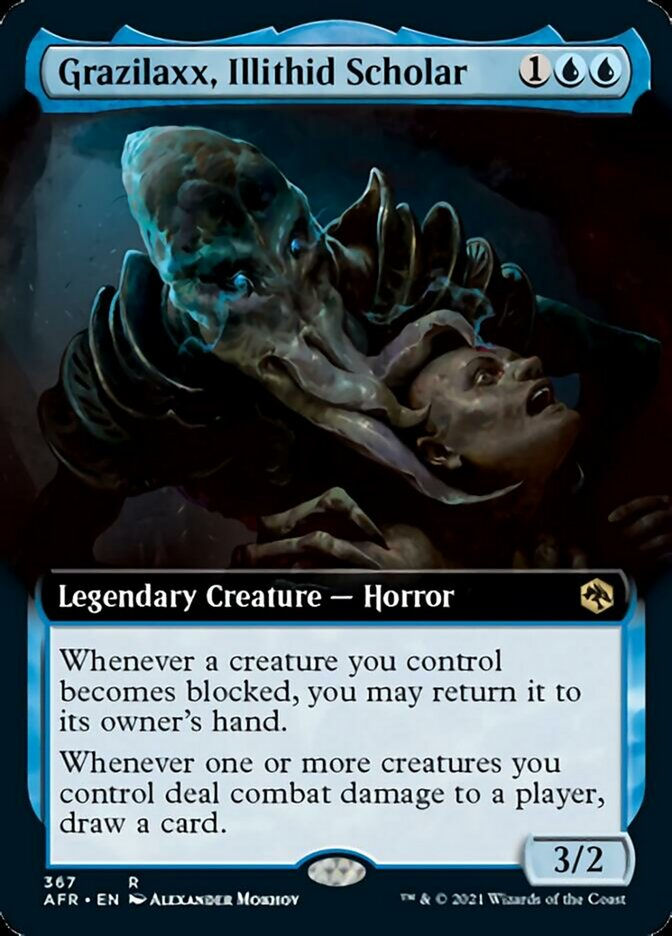 Grazilaxx, Illithid Scholar (AFR) / Extended Art