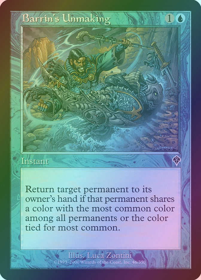 Barrin's Unmaking (INV) (46) / Foil