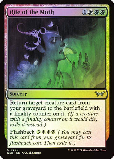 Rite of the Moth (DSK) (229) / Foil