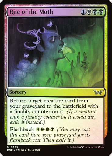 Rite of the Moth (DSK) (229) / Foil